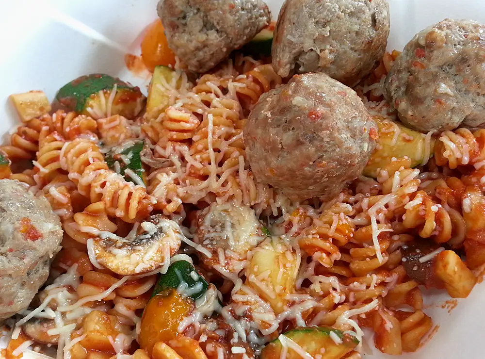 Pasta with Meatballs